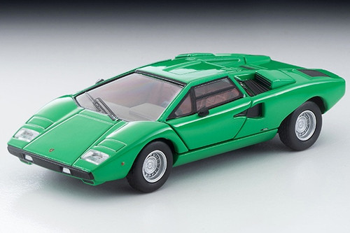 Tomica Limited Vintage 1/64 LV-N Lamborghini Countach LP400 Green Diecast