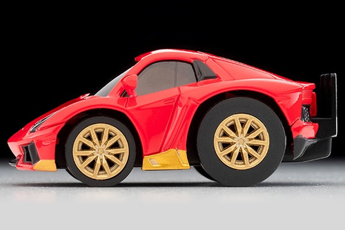 TomyTec Choro Q Zero Z-74a Lamborghini Aventador Miura Homage Red Diecast