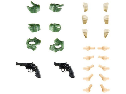TomyTec Little Armory 1/12 LAOP15 Glove 2 for Sousai Shojo Teien Revolver Set Green
