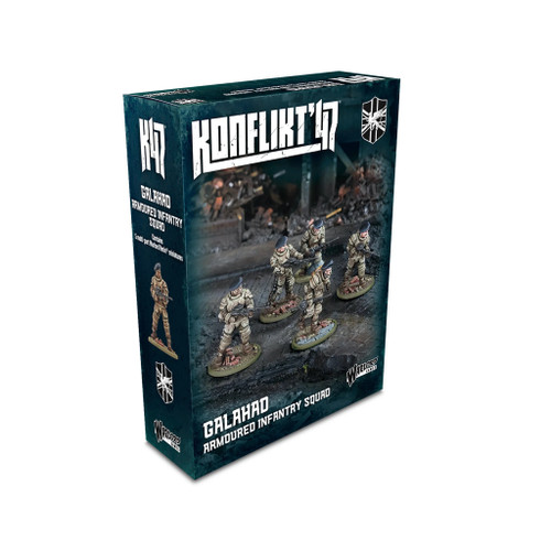 Warlord Konflikt '47 Galahad Armoured Infantry Squad