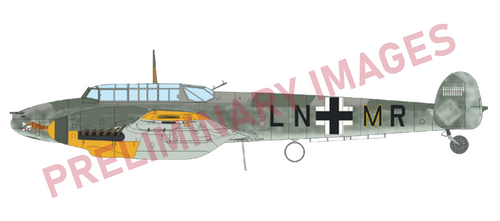 PRE-ORDER Eduard 1/72 Bf 110F ProfiPack