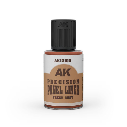 AK Interactive Precision Paneliner Fresh Rust 30ml