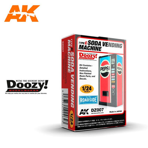 Doozy 1/24 Soda Vending Machine Type C