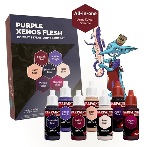 Army Painter Combat Se7ens Purple Xenos Flesh