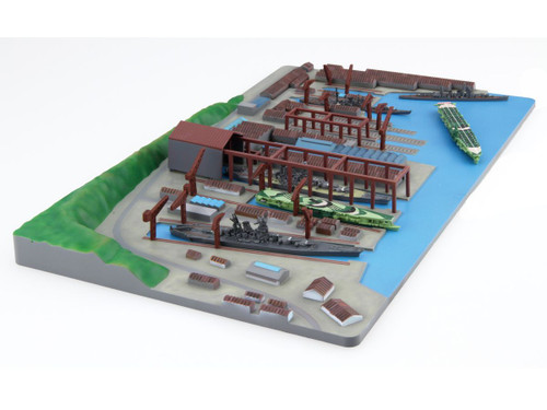 Fujimi 1/3000 NP G-Up #03 EX-3 Kure Naval Port In This Corner and Other Corners of the World IJN Battleship Yamato Package Special Edition with Postcard