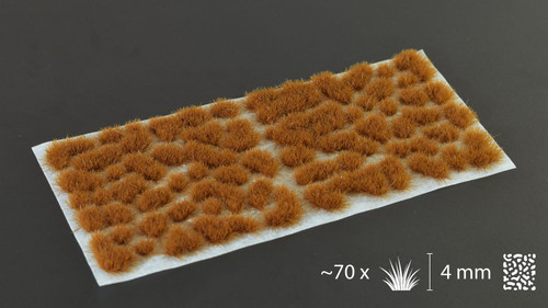 Gamers Grass Tufts - Brown 4mm Wild
