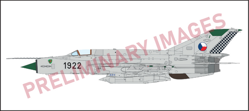 PRE-ORDER Eduard 1/72 Erka / MiG-21R V Ceskoslovensku Limited Edition