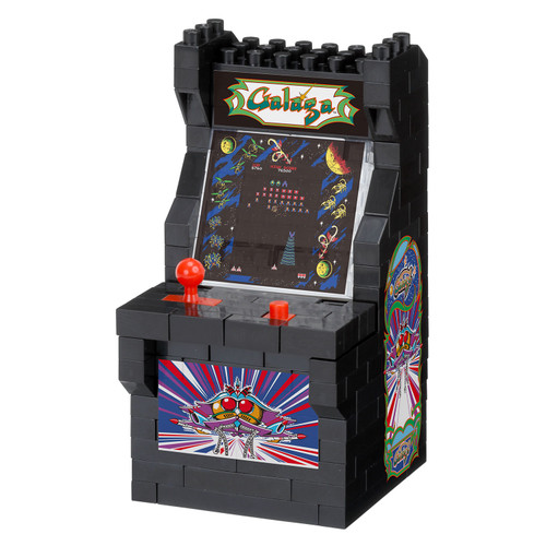 Nanoblock Character Collection Namco Classic Games Galaga/Dig Dug Arcade Machine