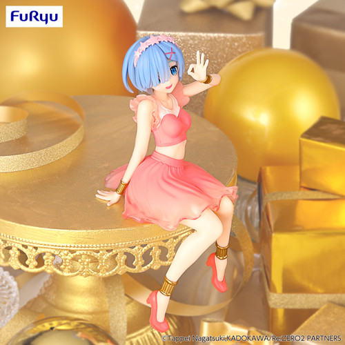 Furyu Corporation Re:ZERO -Starting Life in Another World- Rem Twinkle Party Another Color Ver. Noodle Stopper Figure