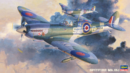 Hasegawa 1/48 Scale Supermarine Spitfire Mk. IXc Model Kit