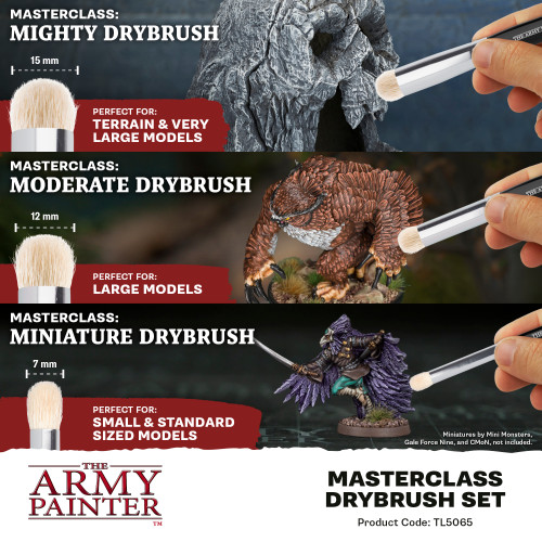 Army Painter Masterclass Drybrush Set