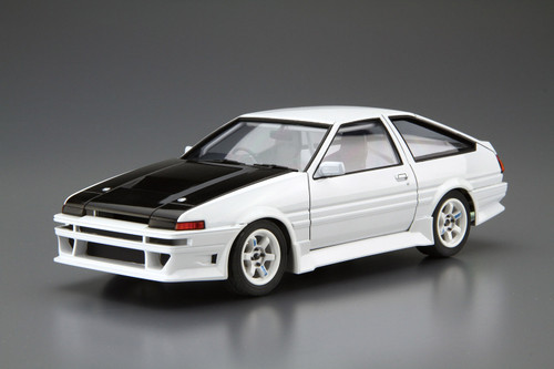 Aoshima 1/24 Tuned Car #45 Toyota AE86 Trueno Car Boutique Club '85