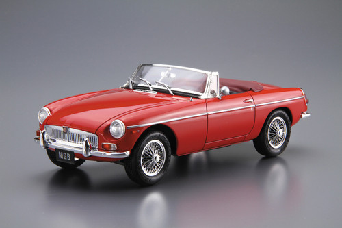 Aoshima 1/24 Model Car #101 BLMC G/HM4 MG-B Mk-2 '68