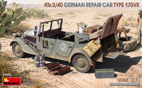PRE-ORDER MiniArt 1/35 Kfz.2/40 German Repair Car Type 170VK