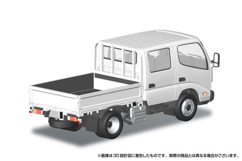 Aoshima PRE-ORDER 1/32 SNAP KIT #31-WH Hino Dutro Double Cab White
