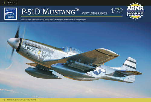 Arma Hobby 1/72 P-51D Mustang Very Long Range