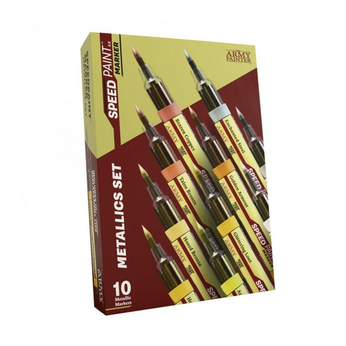 Army Painter Speedpaint Marker Metallics Set