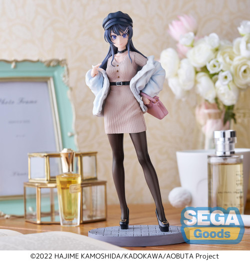 SEGA Rascal Does Not Dream of a Bunny Girl Senpai Series Mai Sakurajima Casual Clothes Luminasta Figure