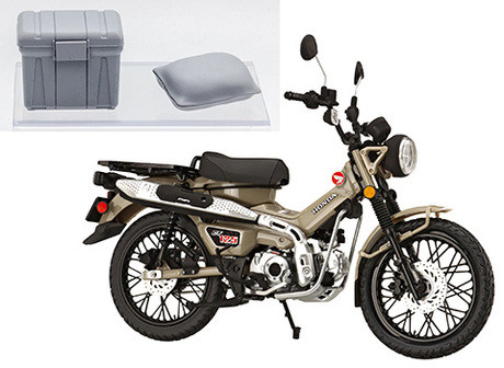 PRE-ORDER Fujimi 1/12 B-NX-No4 EX-1 Honda CT125 Hunter Cub/Matte Fresco Brown with Optional Parts