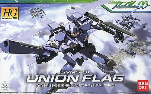 Bandai HG00 #02 1/144 SVMS-01 Union Flag Mass Production Type Gundam