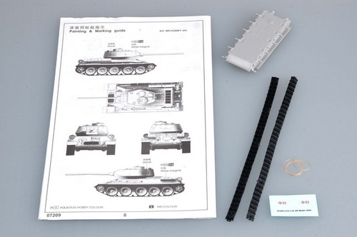 Trumpeter 1/72 Soviet T-34/85 Model 1944