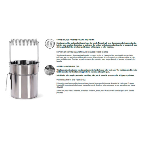 AK Interactive Stainless Steel Paint Brush Cleaner