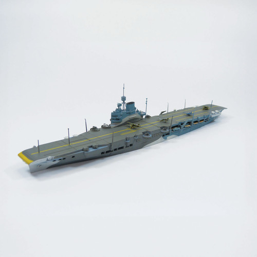 Aoshima 1/700 British Aircraft Carrier HMS Illustrious