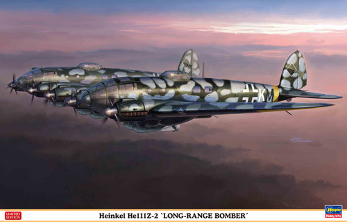 Hasegawa 1/72 Heinkel He111Z-2 "LONG-RANGE BOMBER"