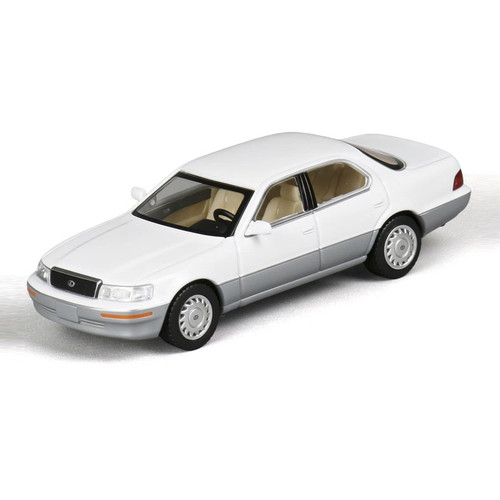 Tomytec 1/64 Tomica Limited Vintage LV-N 1998 LEXUS LS400 (White