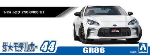 Aoshima 1/24 Model Car #44 Toyota ZN8 GR86 '21