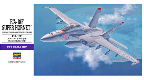 Hasegawa 1/72 Scale F/A-18F Super Hornet Model Kit