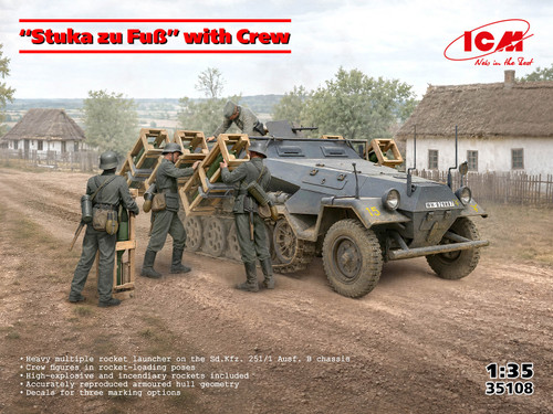 PRE-ORDER ICM 1/35 Stuka zu Fuß with Crew