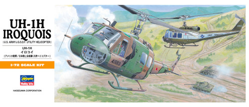 Hasegawa 1/72 Scale UH-1H Iroquois Model Kit
