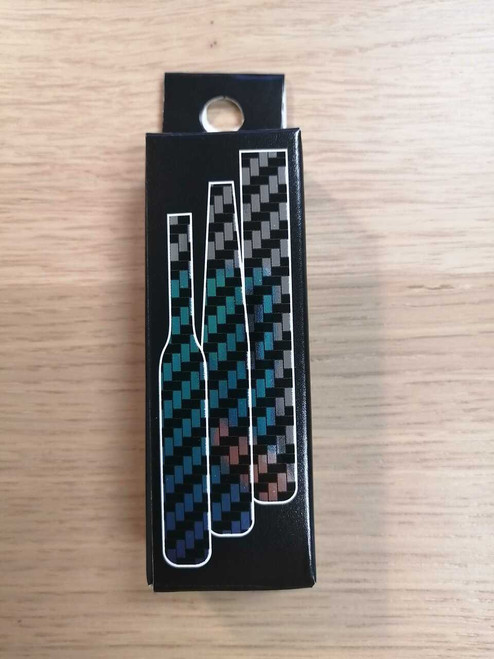 Dspiae CFB-S03 Irregular Carbon Fiber Sanding Stick Set 3