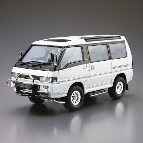 Aoshima 1/24 Model Car #27 Mitsubishi P35W Delica Star Wagon '91