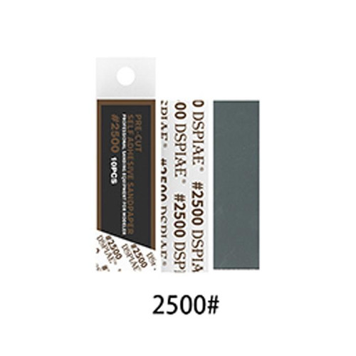 Dspiae MSP-2500 Pre-Cut Adhesive Sandpaper - #2500 Grit