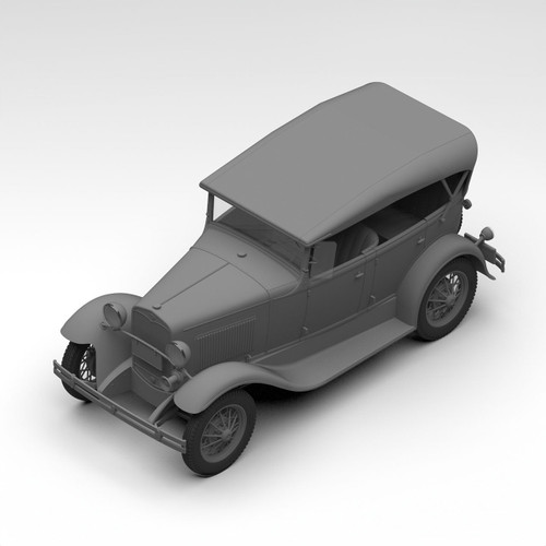 ICM 1/24 Model A Standard Phaeton Soft Top 1930s American Passenger Car