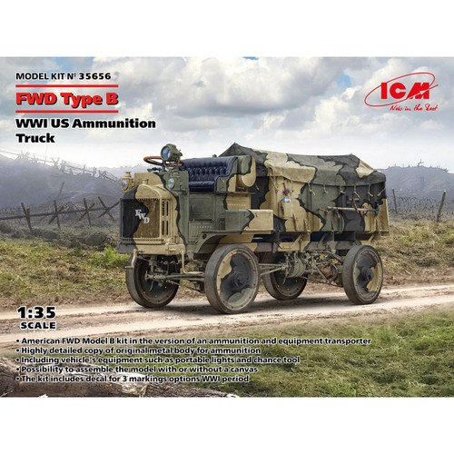 ICM 1/35 FWD Type B WWI US Ammunition Truck