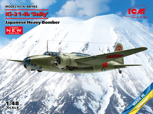 ICM 1/48 Ki-21-Ib Sally Japanese Heavy Bomber Aircraft