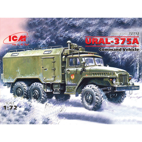 ICM 1/72 URAL-375A Command Vehicle