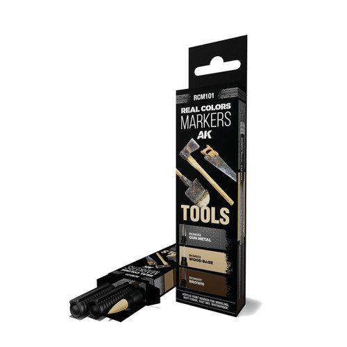 AK Interactive Real Colors Markers Tools - Set 3 Real Colors Markers