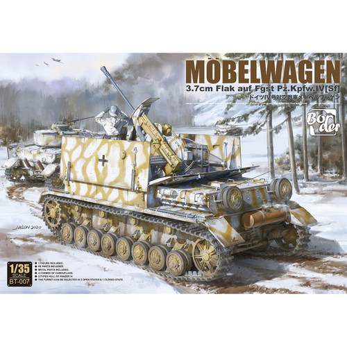 Border Model 1/35 Mobelwagen 3.7 cm Flak auf Fgst Pz. Kpfw. IV (Sf)
