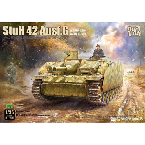 Border Model 1/35 StuH 42 Ausf. G Late Production w/full interior Border Model 1/35 StuH 42 Ausf. G Late Production w/full interior