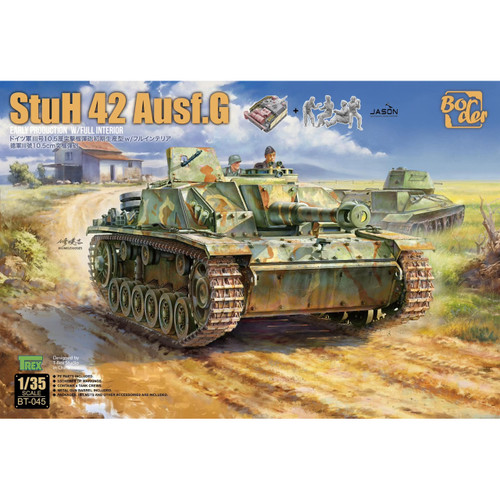 Border Model 1/35 StuH 42 Ausf. G early production w/full interior Border Model 1/35 StuH 42 Ausf. G early production w/full interior