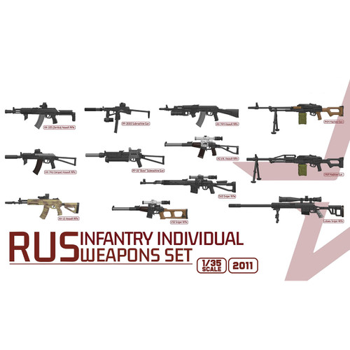 Magic Factory 1/35 RUS Individual Weapons Set