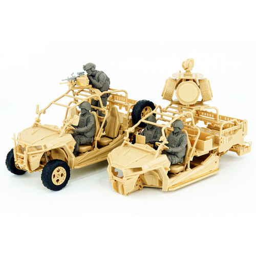 Magic Factory 1/35 USMC MRZR D4 Crew Set (Resin, 4 figures/set)