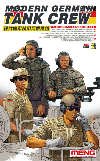 Meng 1/35 Modern German Tank Crew