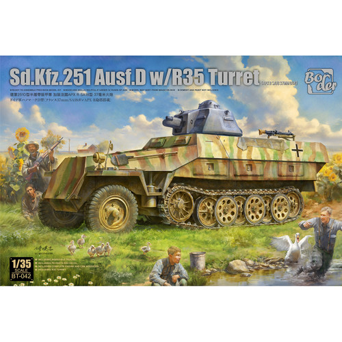 Border Model 1/35 Sd.Kfz.251 Ausf.D with R35 Turret