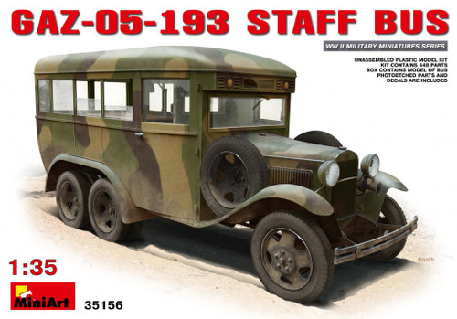 MiniArt 1/35 GAZ-05-193 Staff Bus