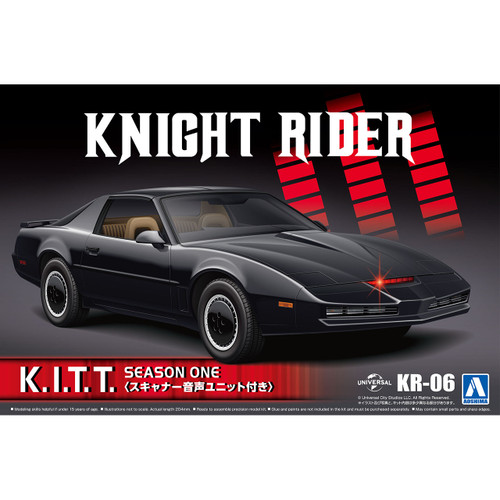 1/24 Knight Rider Knight 2000 K.I.T.T. Season I w/Scanner Voice Unit 1/24 Knight Rider Knight 2000 K.I.T.T. Season I w/Scanner Voice Unit